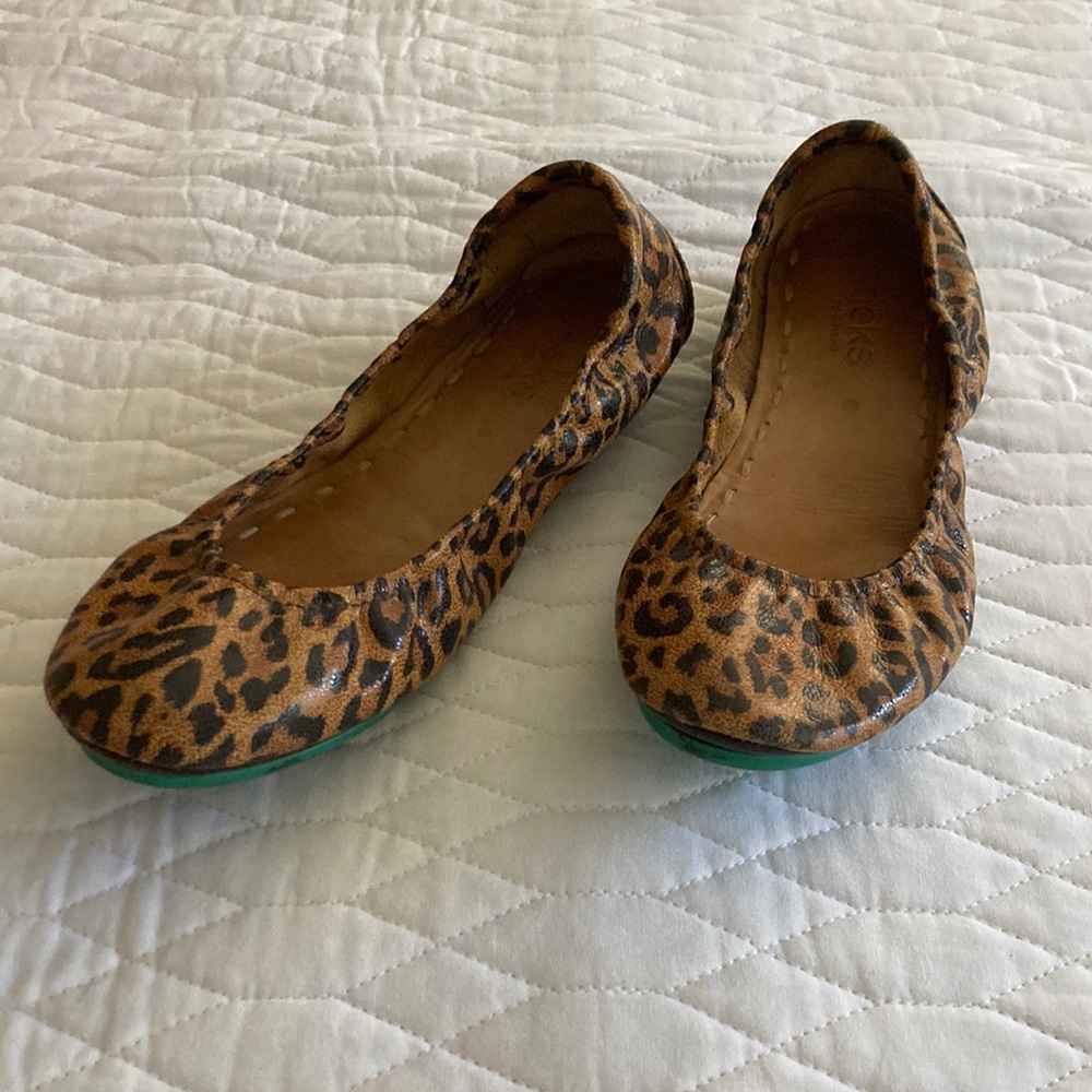 Tieks by Gavrieli ballet flats Leopard Print, ladies size 8